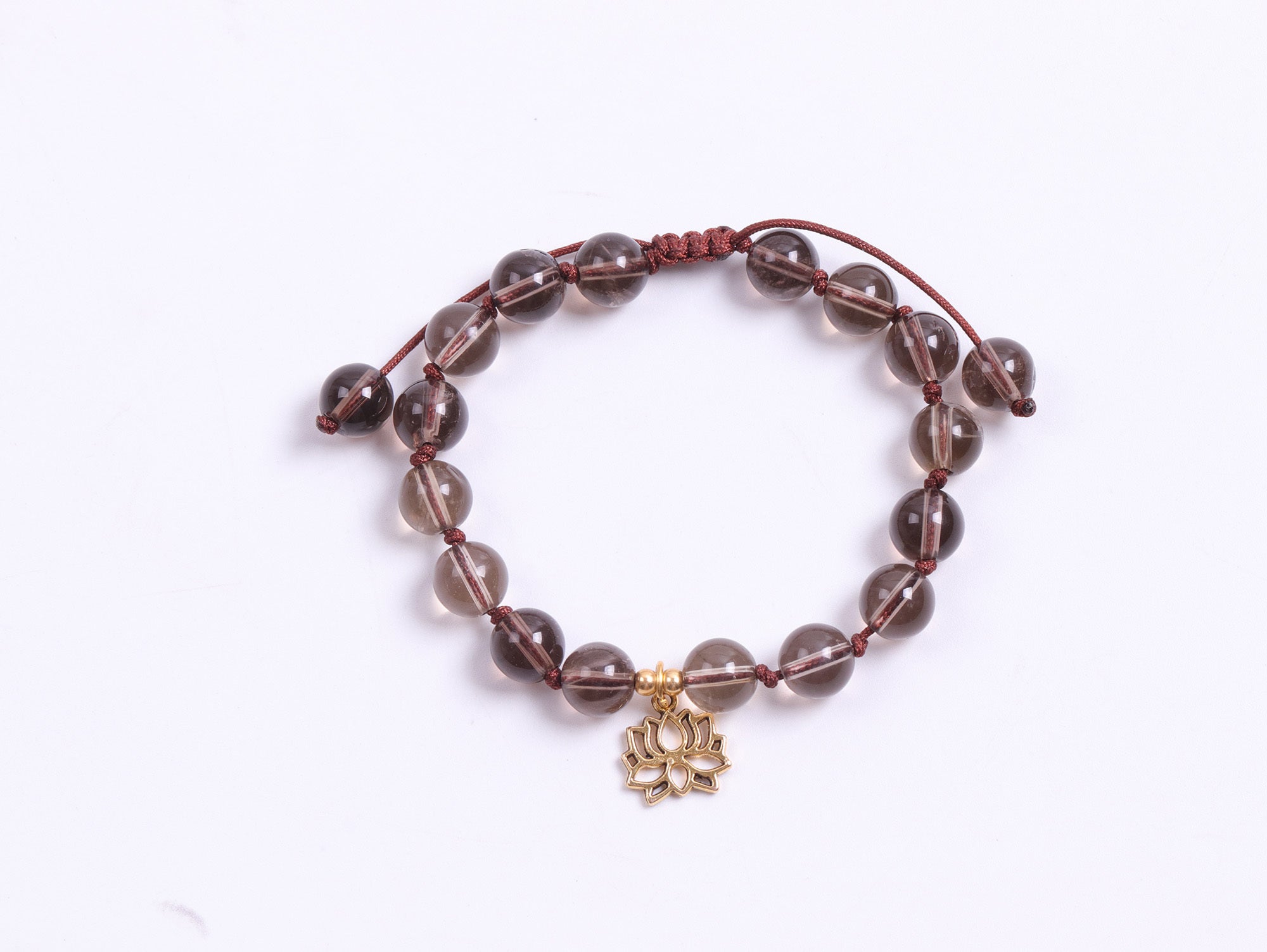 Coffret de nettoyage Mala et Bracelet en Quartz Fumé