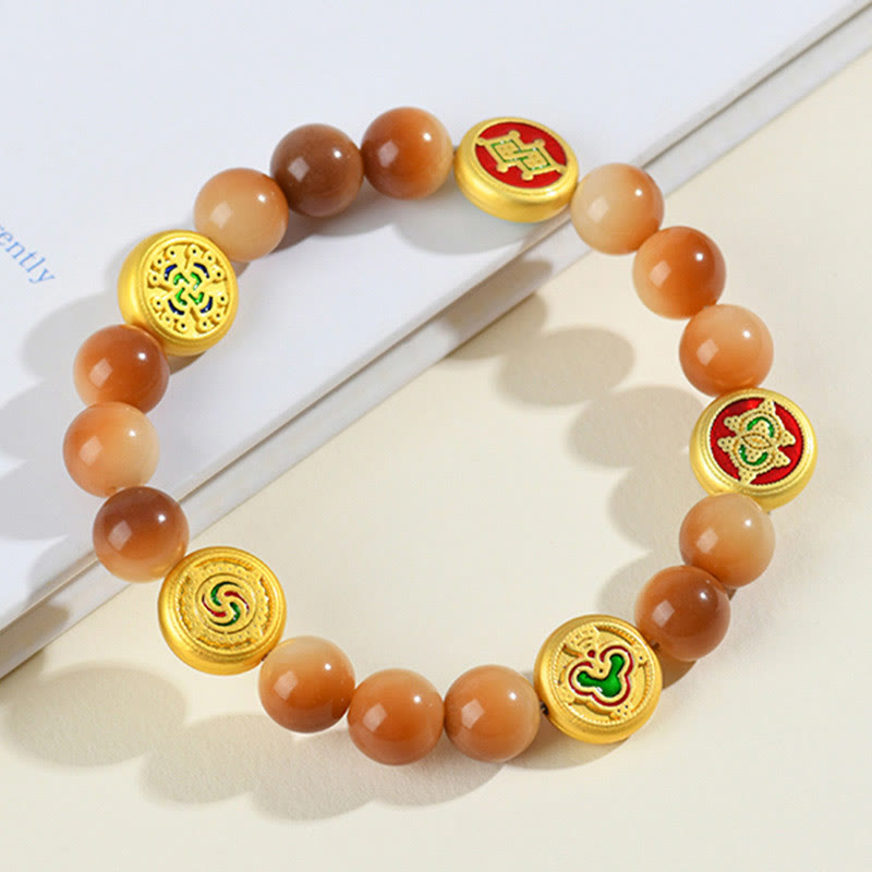 Bracelet de protection spirituelle des graines de Bodhi