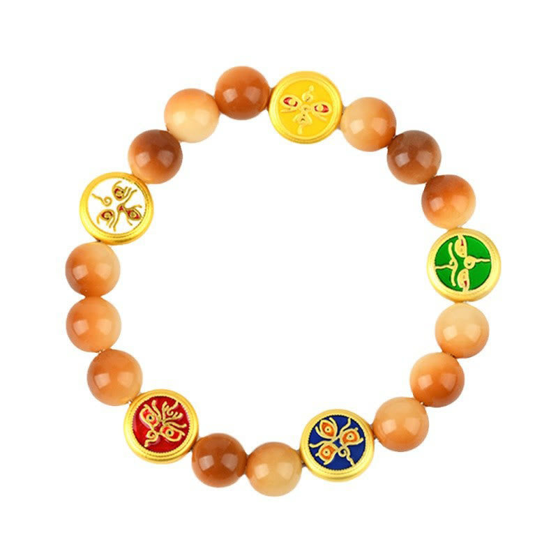 Bracelet de protection spirituelle des graines de Bodhi