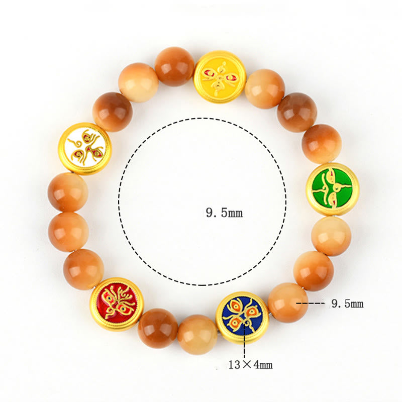 Bracelet de protection spirituelle des graines de Bodhi