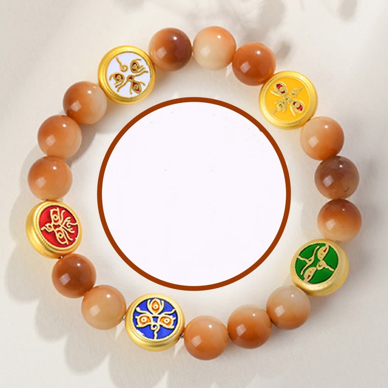 Bracelet de protection spirituelle des graines de Bodhi