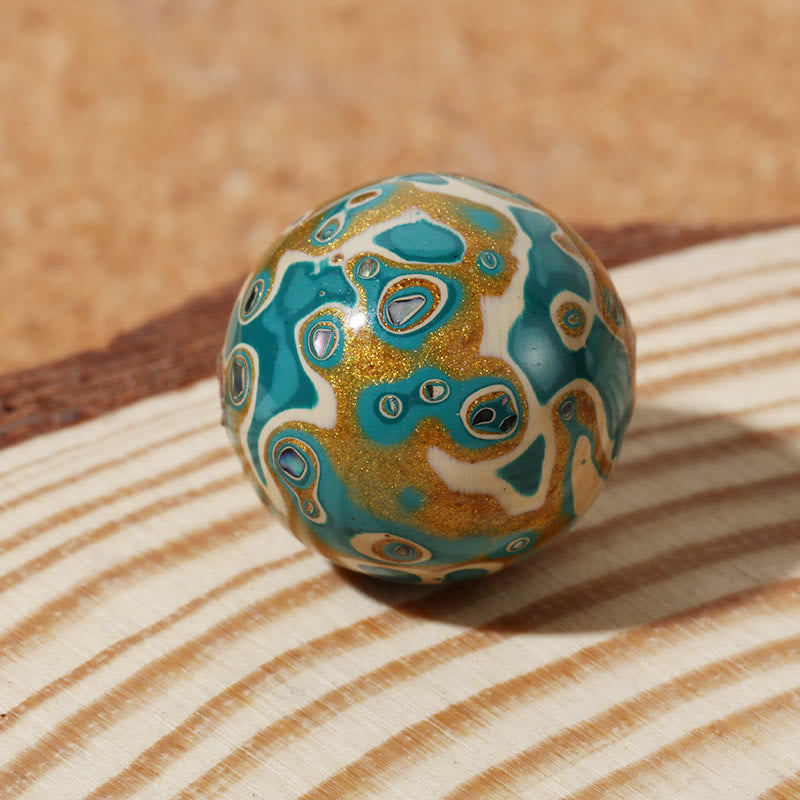 Bracelet calme en perles de laque naturelle spirituelle 16 mm