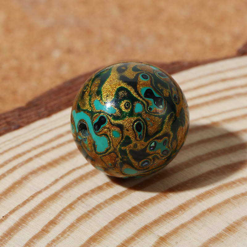 Bracelet calme en perles de laque naturelle spirituelle 16 mm