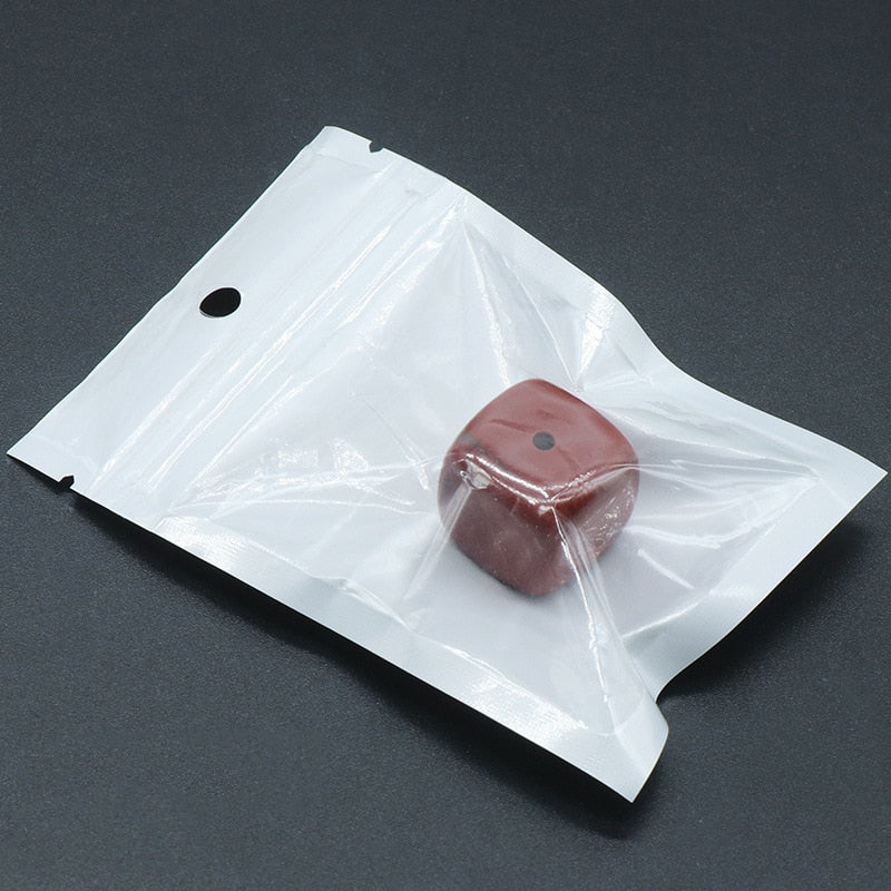 Porte-encens carré en pierre de quartz naturel
