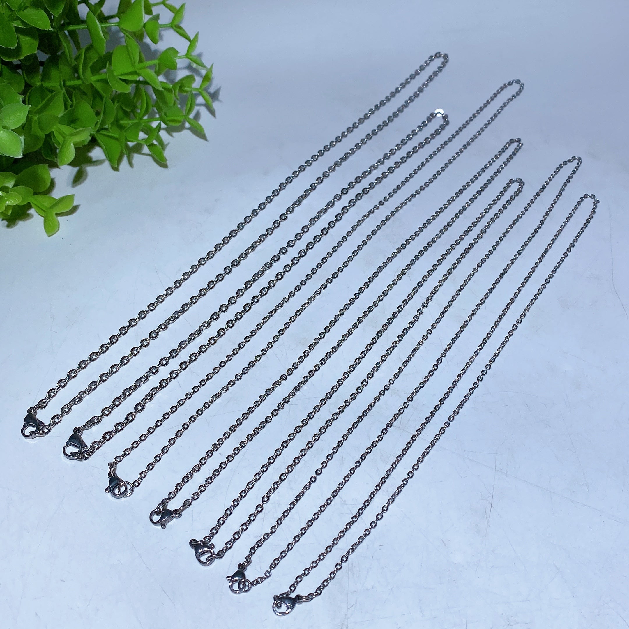 Stainless Steel Spiritual Necklace 45-60cm for Healing Protection