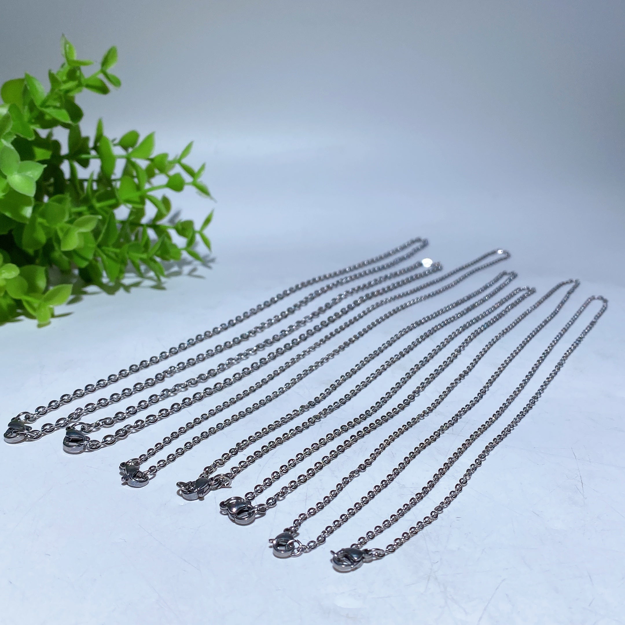 Stainless Steel Spiritual Necklace 45-60cm for Healing Protection