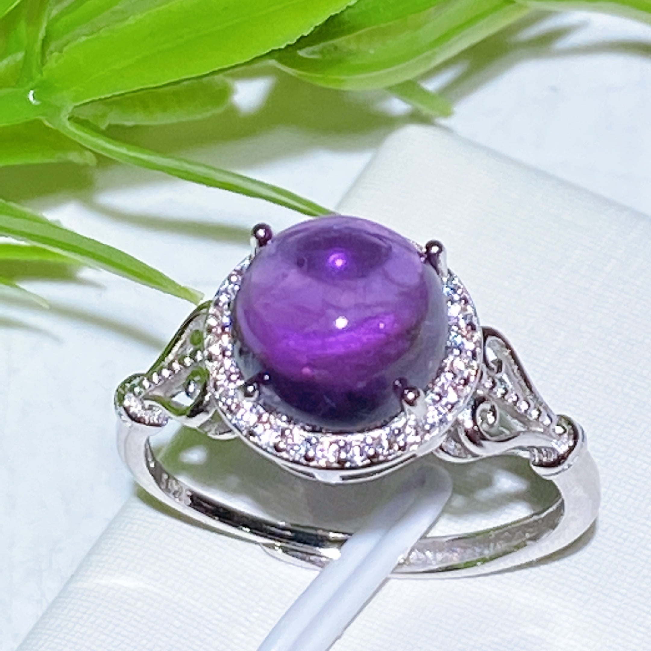Sterling Silver Garnet Ring | Handcrafted Healing Jewelry