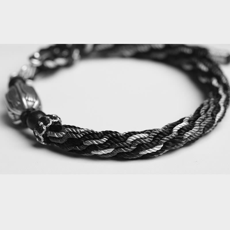 Bracelet de réincarnation en argent sterling avec poisson koï