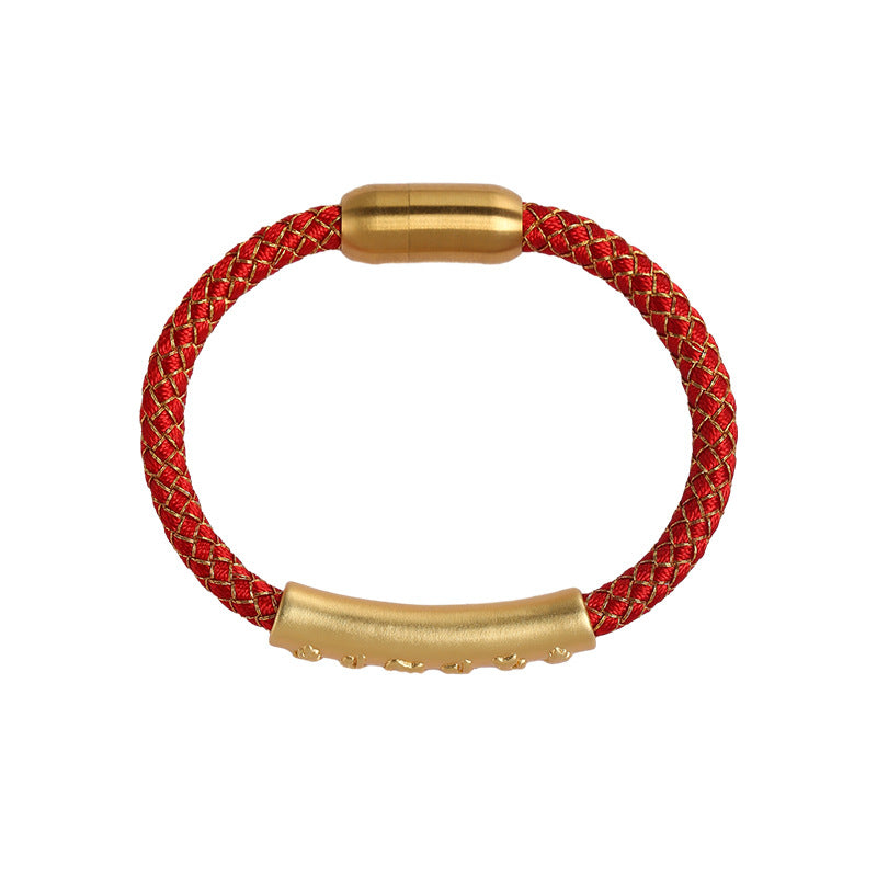 Bracelet de protection Om Mani Padme Hum en argent sterling