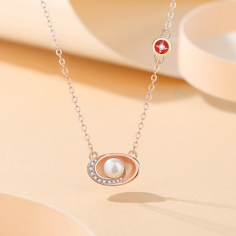 Ensemble collier en argent sterling, perles et cuivre, pièces de monnaie et bracelet en corde rouge
