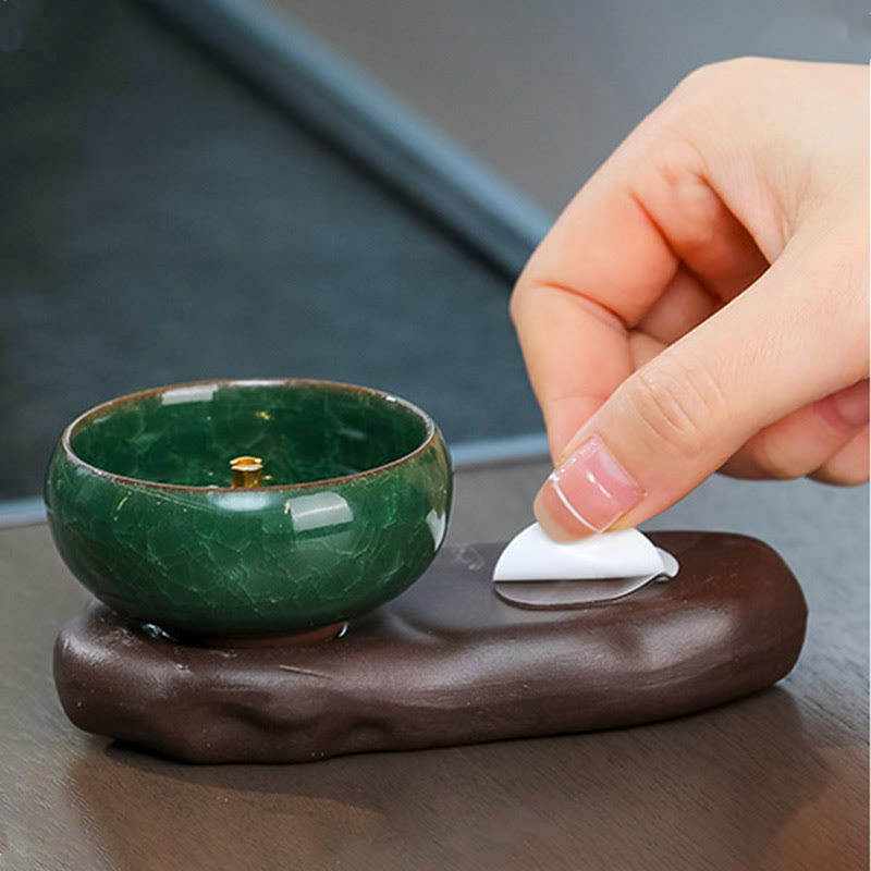 Brûleur d'encens en céramique pour la méditation de la dynastie Tang