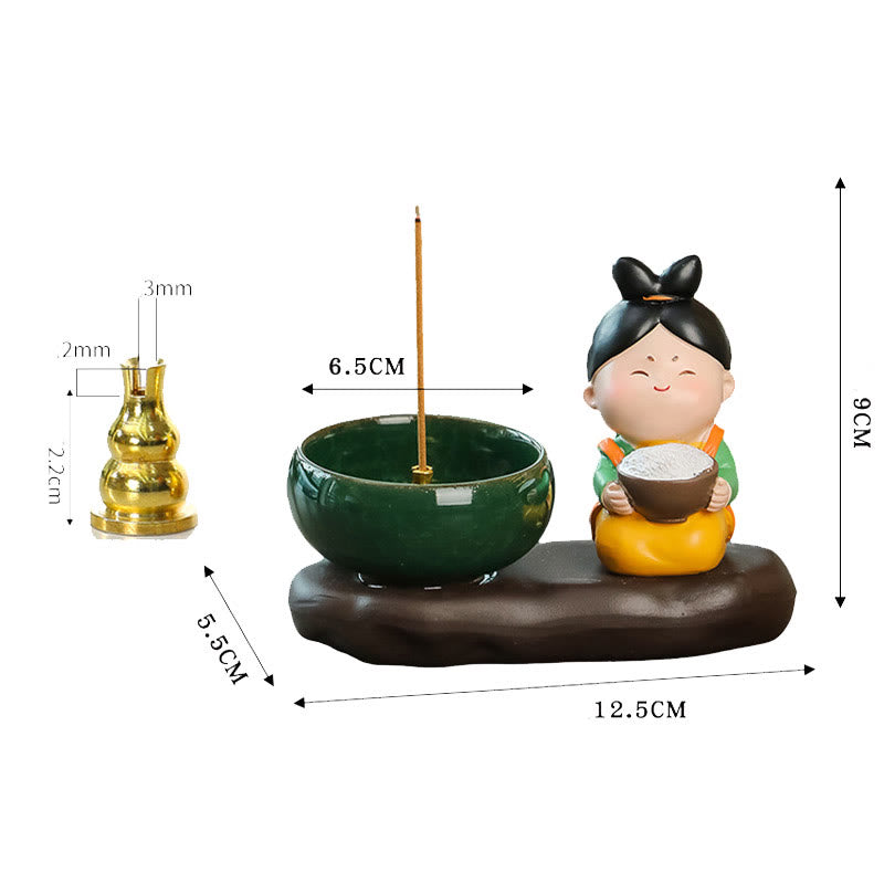 Brûleur d'encens en céramique pour la méditation de la dynastie Tang