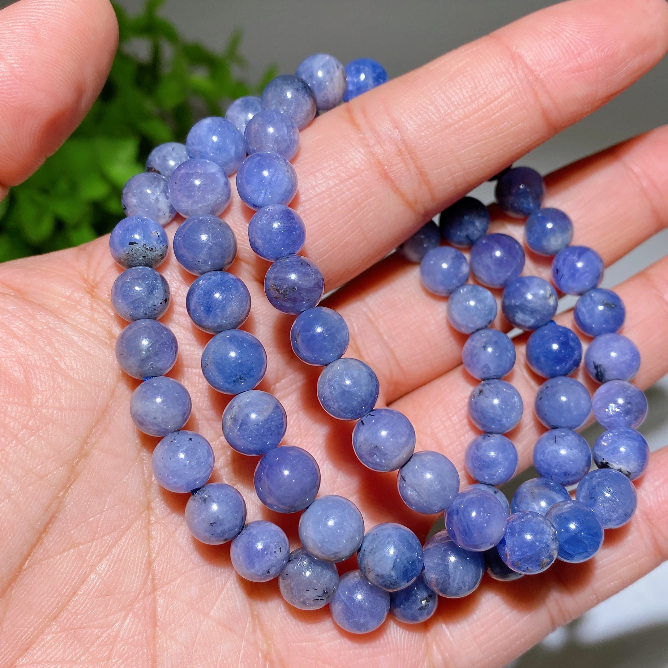 Tanzanite Jadeite Sugilite Snowflake Agate Spiritual Bracelet 6-20mm