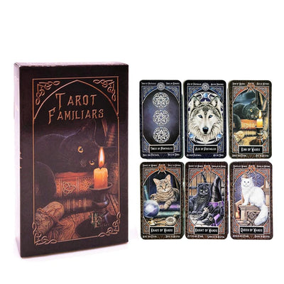 Tarot Familiars Cards for Meditation Rituals