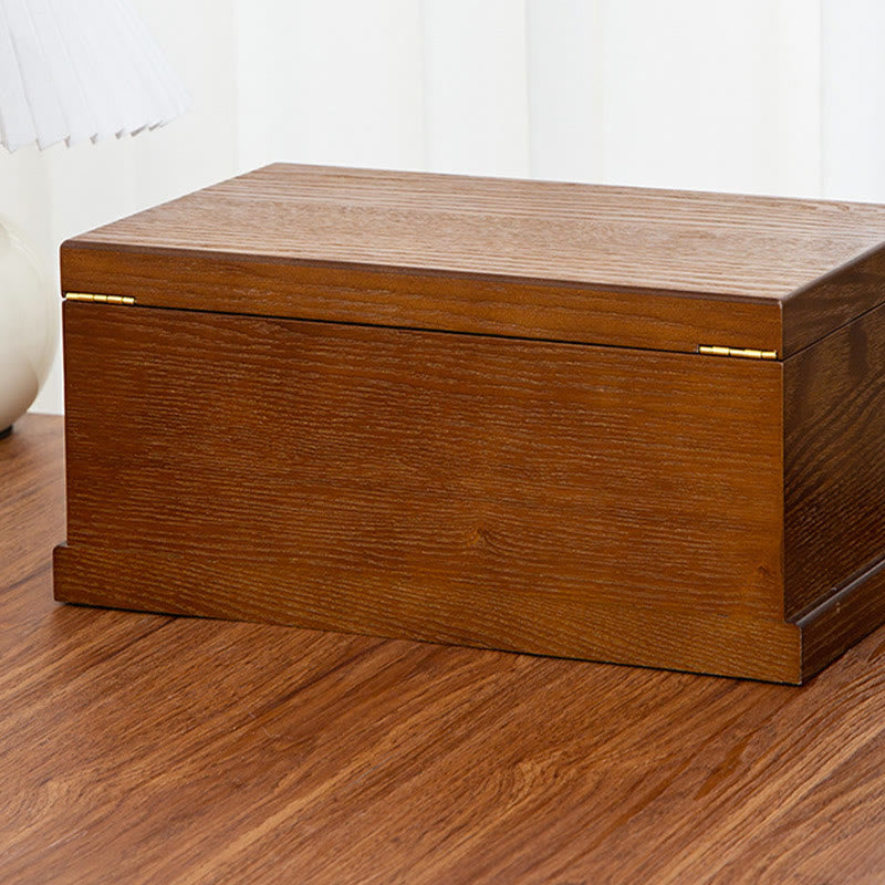 Coffret à bijoux en bois à trois niveaux pour un rangement zen