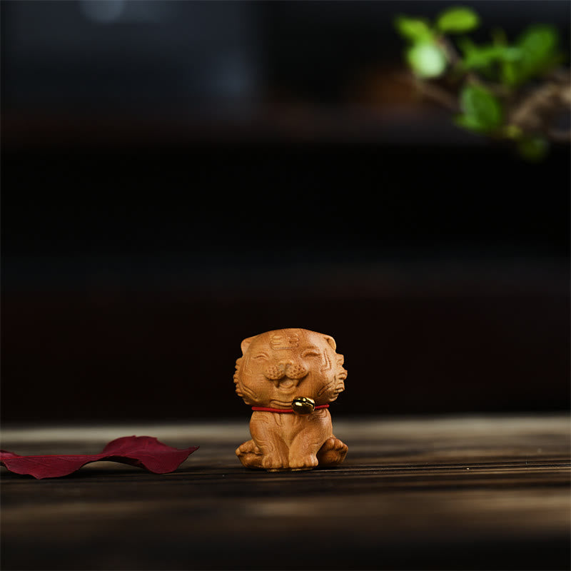 Mini décoration animalière du zodiaque chinois pour la prospérité