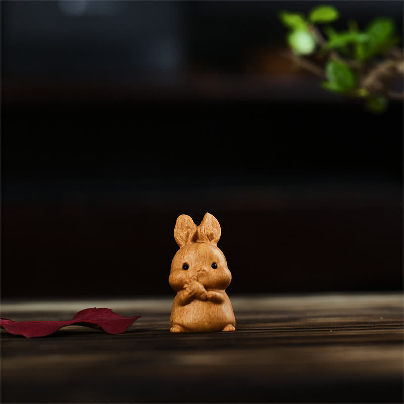 Mini décoration animalière du zodiaque chinois pour la prospérité