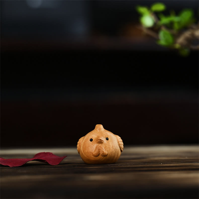 Mini décoration animalière du zodiaque chinois pour la prospérité