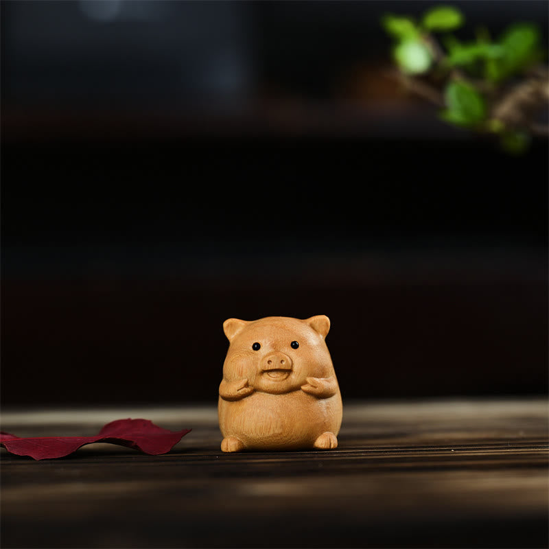 Mini décoration animalière du zodiaque chinois pour la prospérité