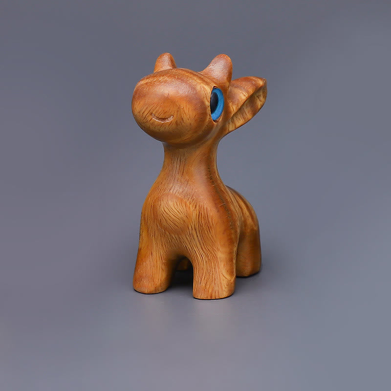 Breloques à suspendre en forme d'animaux miniatures Zen Decor Thuja Sutchuenensis