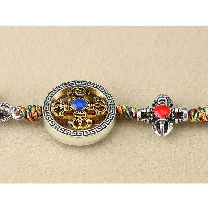 Décoration suspendue pour voiture avec pouvoir spirituel Vajra du Tibet