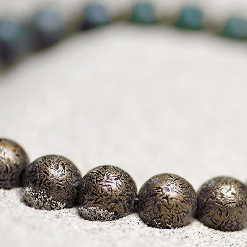 Bracelet tibétain Bodhi Seed Success 6x8mm Cuivre Unisexe