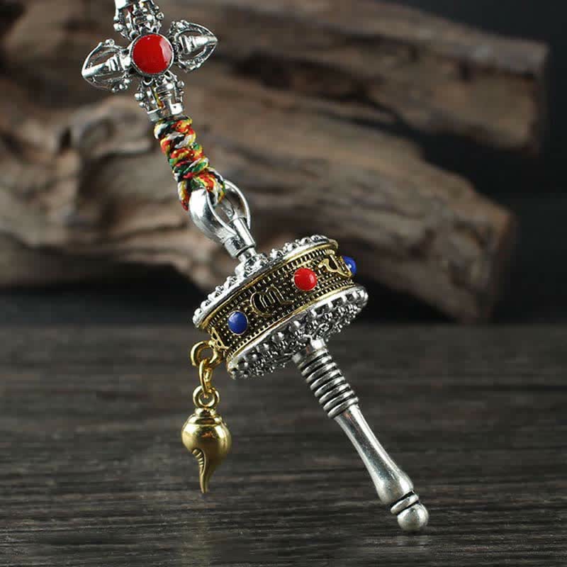 Décor de méditation tibétain Om Mani Padme Hum