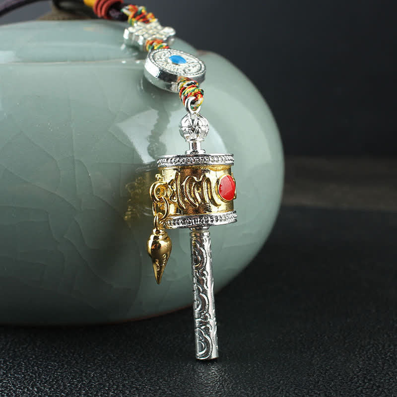 Décor de méditation tibétain Om Mani Padme Hum