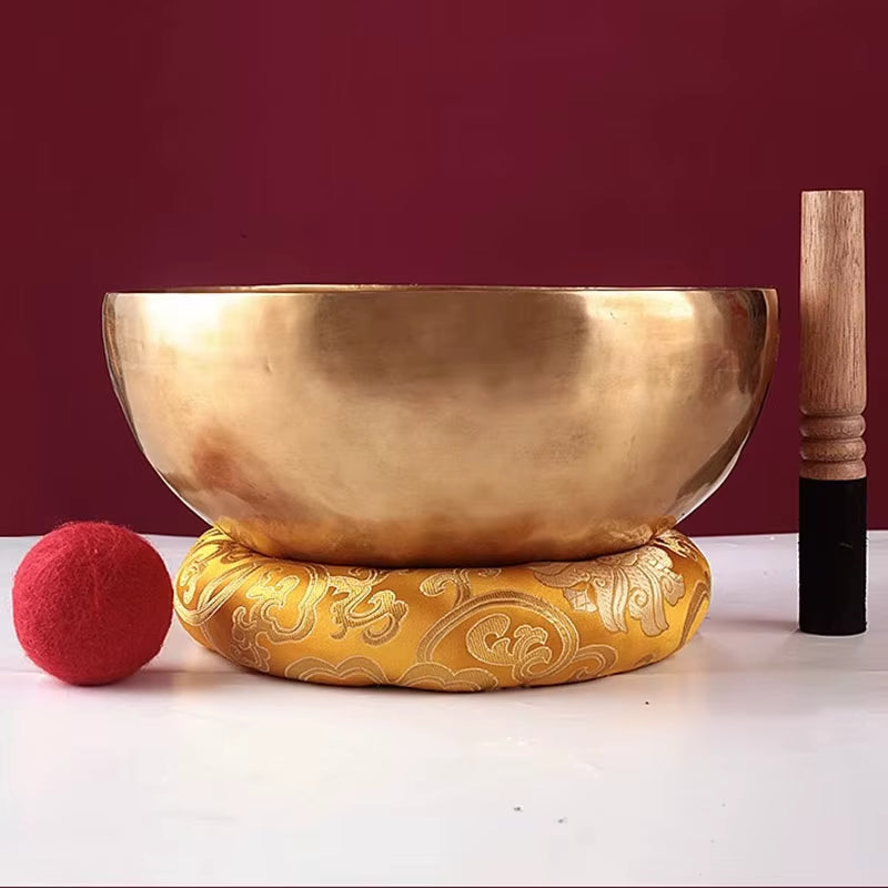 Handmade Nepal Singing Bowl Sound Therapy Instruments Tibetan Singing Bowls Meditation Massage Yoga Buddhist Chakra Accessories