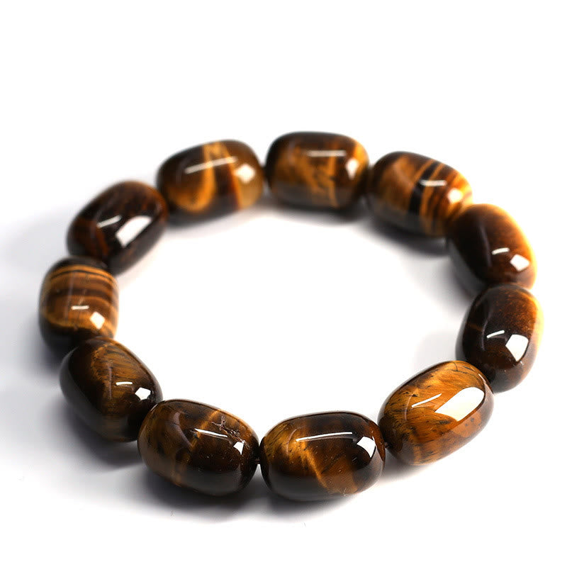 Bracelet œil de tigre pour l'intégrité et la volonté