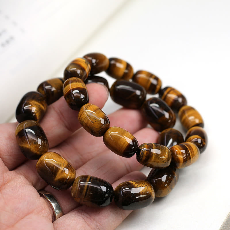 Bracelet œil de tigre pour l'intégrité et la volonté