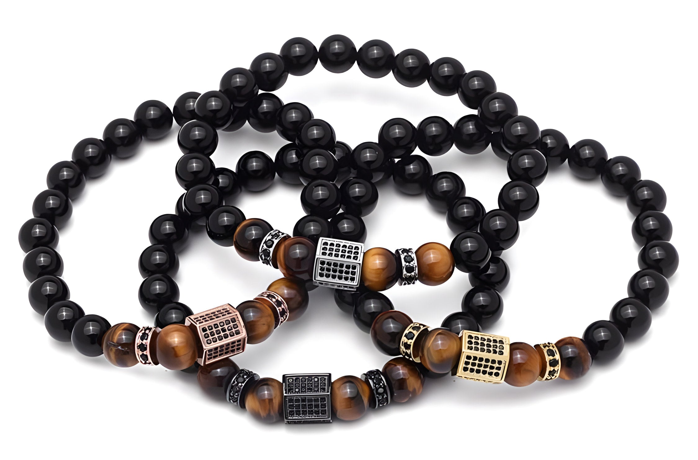 Bracelet en œil de tigre pour la protection et la confiance