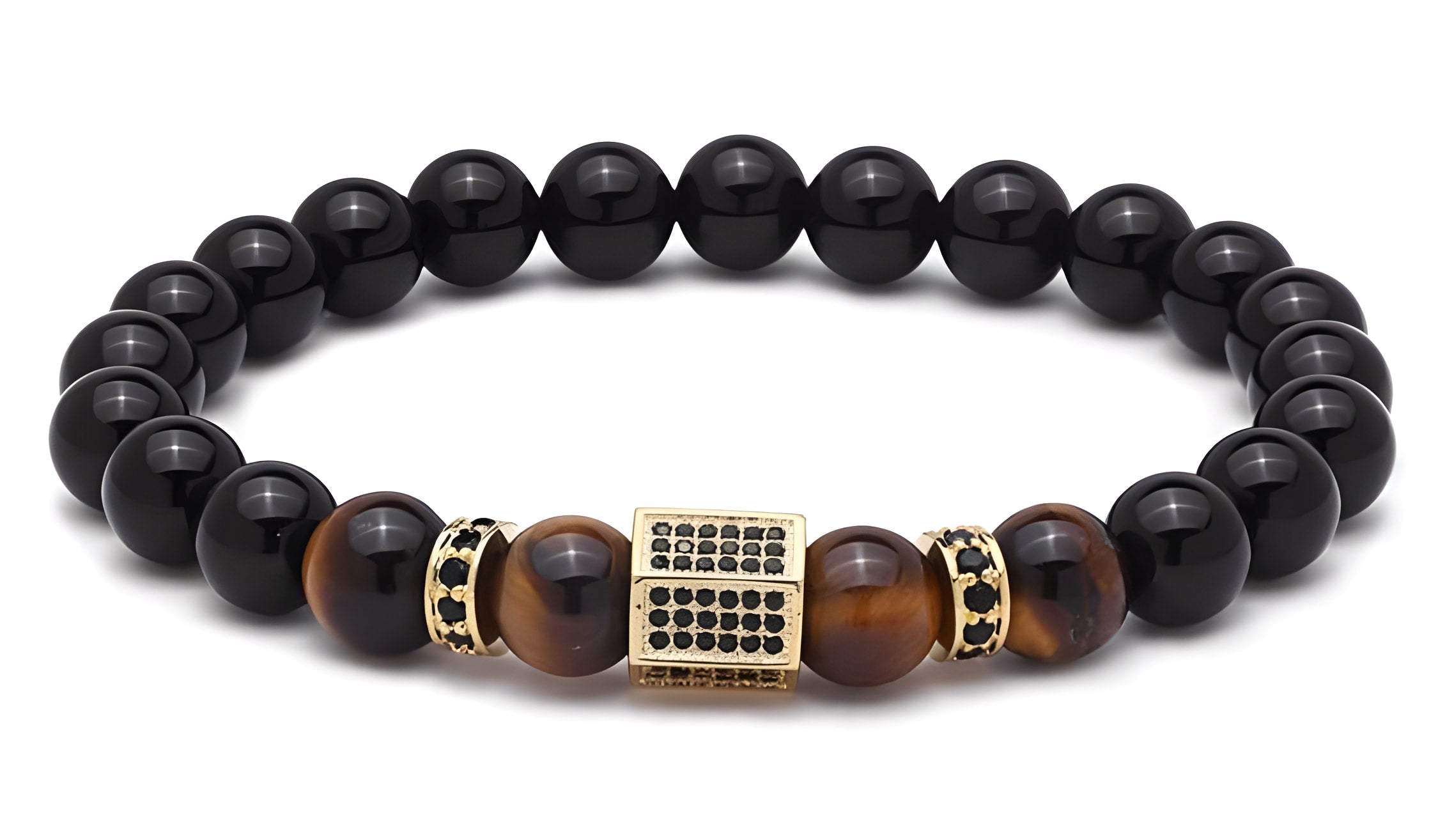 Bracelet en œil de tigre pour la protection et la confiance