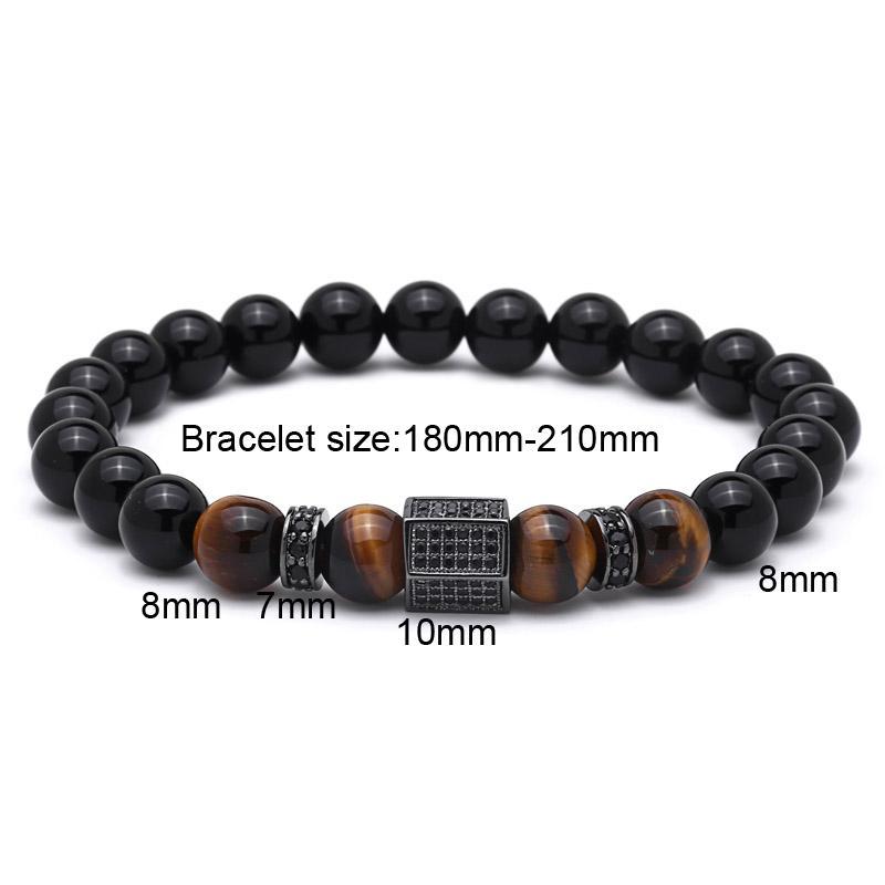 Bracelet en œil de tigre pour la protection et la confiance