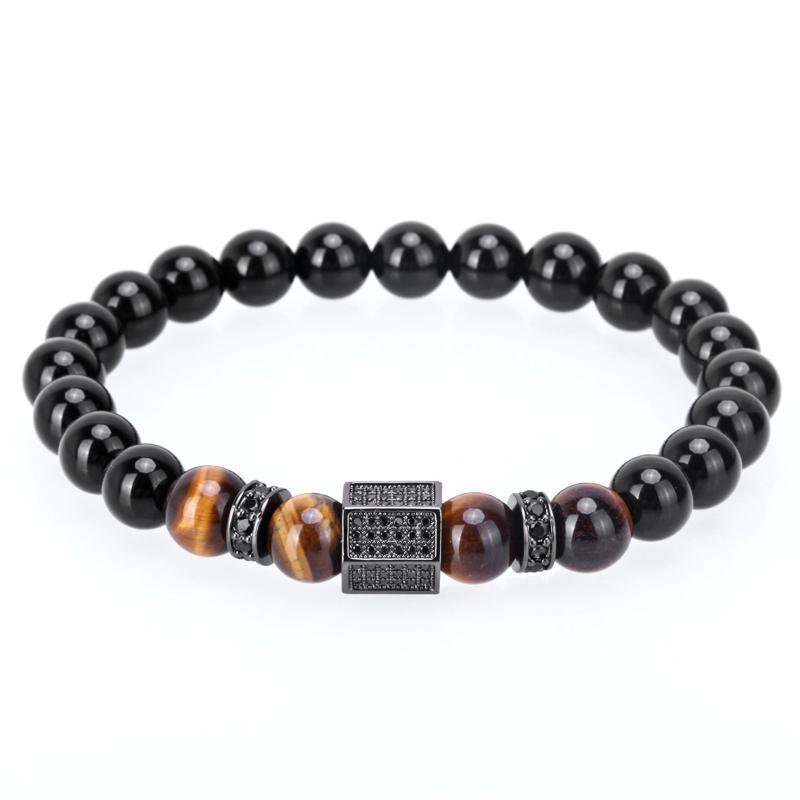 Bracelet en œil de tigre pour la protection et la confiance