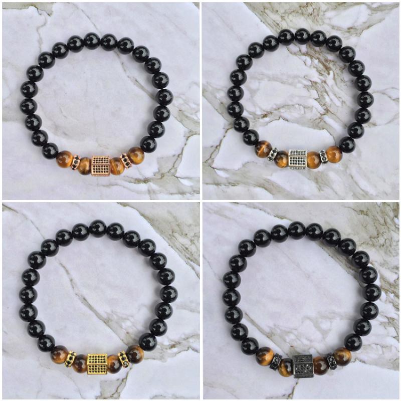 Bracelet en œil de tigre pour la protection et la confiance