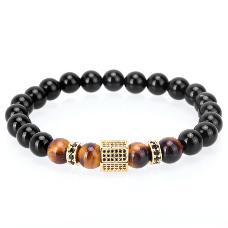 Bracelet en œil de tigre pour la protection et la confiance