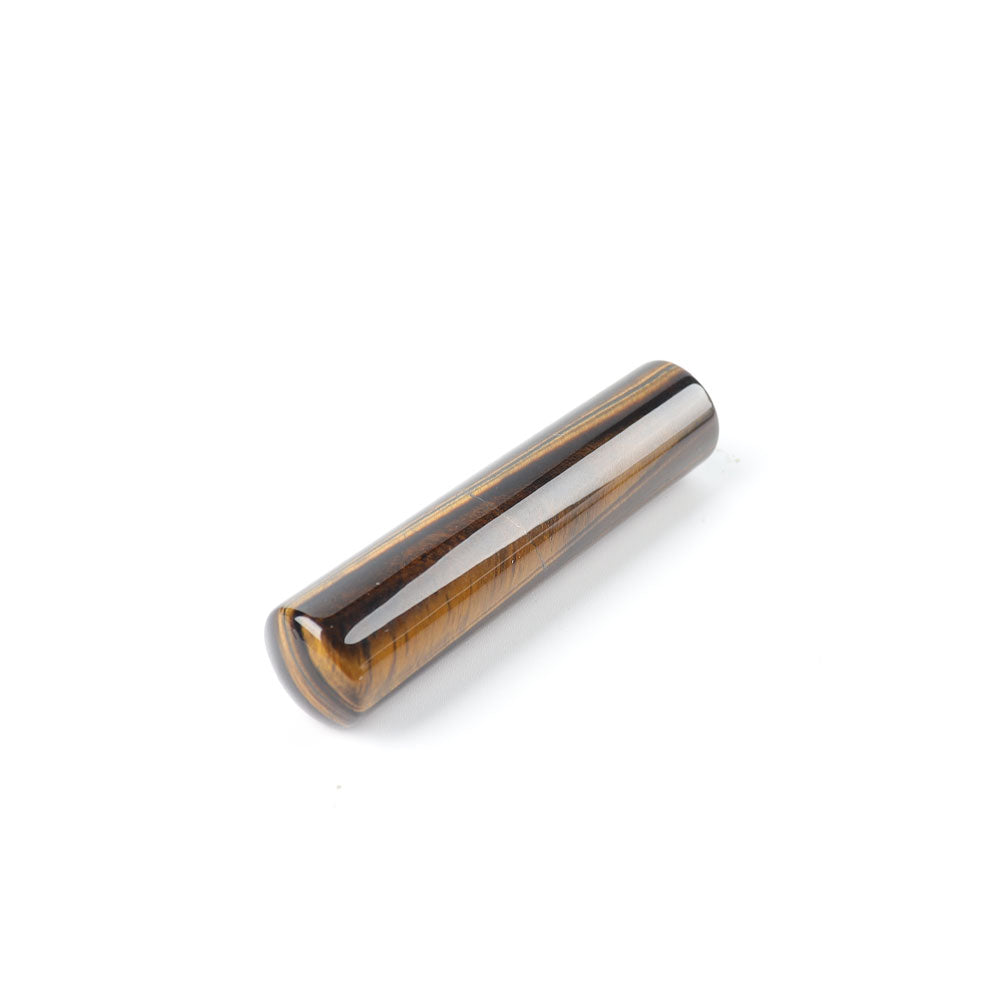 Tiger Eye Crystal Wand 2.35in for Energy Healing