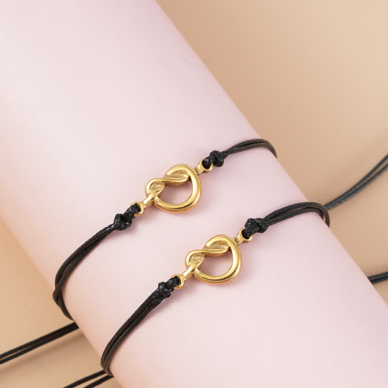 Bracelet d'amitié spirituelle en acier titane pour meilleur ami