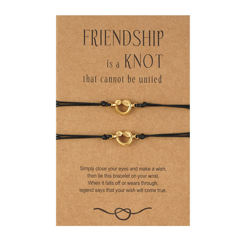 Bracelet d'amitié spirituelle en acier titane pour meilleur ami