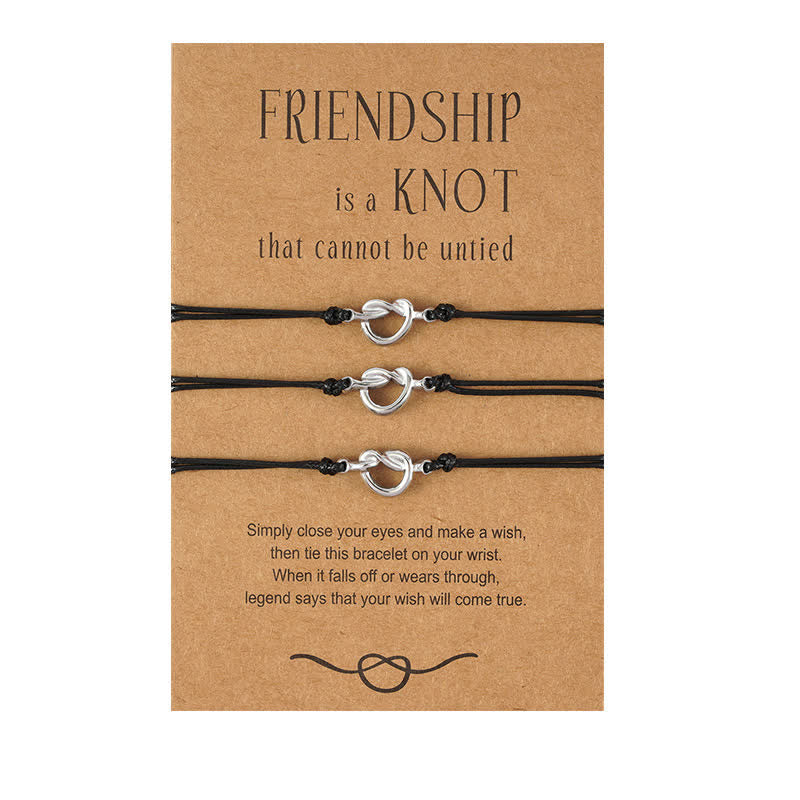 Bracelet d'amitié spirituelle en acier titane pour meilleur ami
