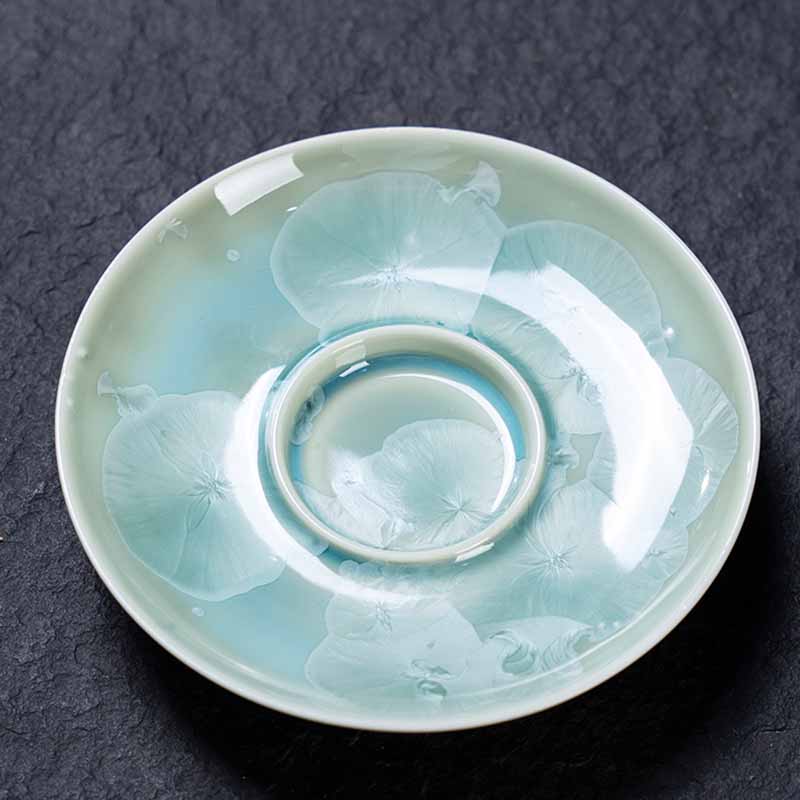 Tasse à thé traditionnelle en céramique Sancai Gaiwan 180 ml pour la méditation