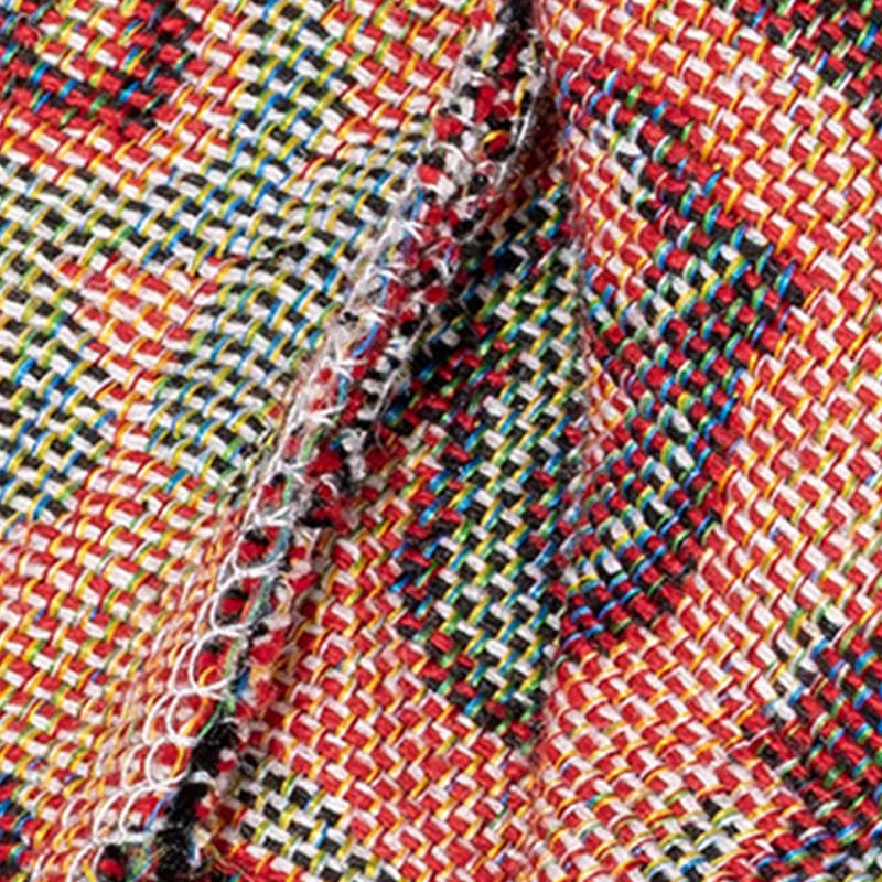 Sac bandoulière triangulaire en coton imprimé fleurs et papillons