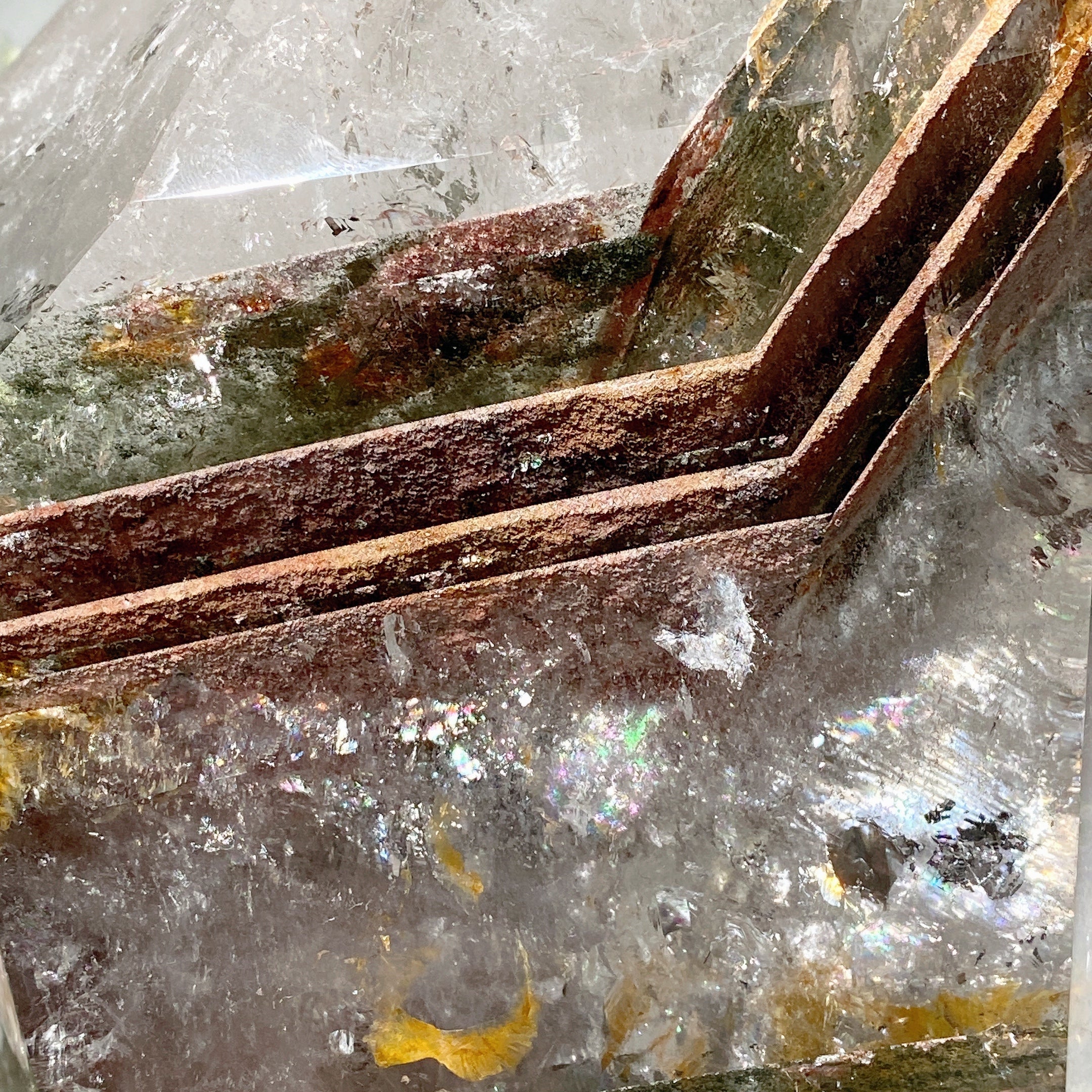 Unique Garden Quartz Crystal Tower 19cm Healing Energy