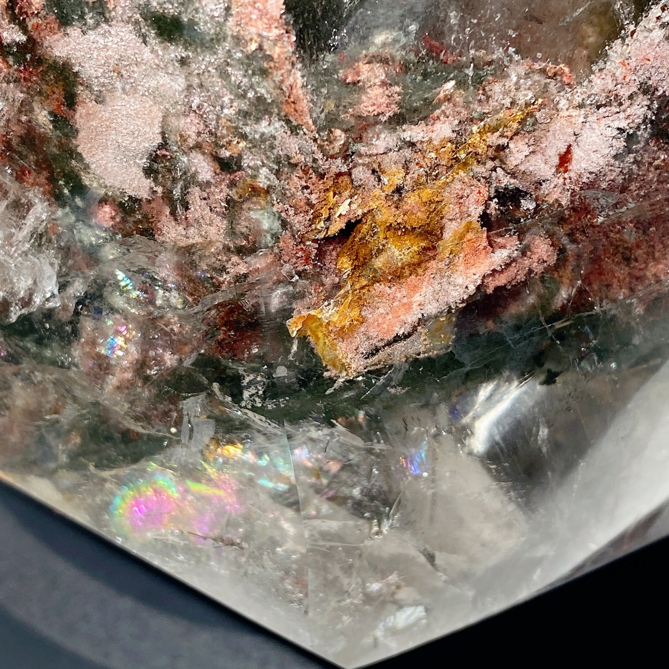 Unique Garden Quartz Crystal Tower 19cm Healing Energy