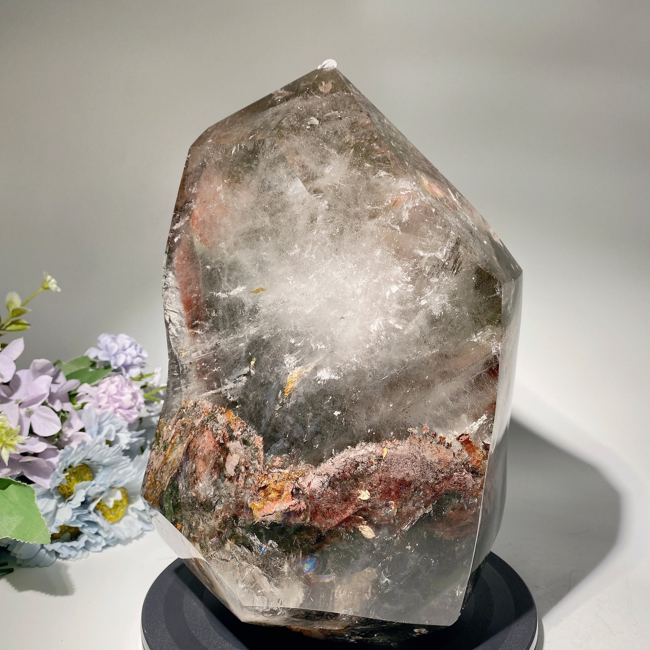 Unique Garden Quartz Crystal Tower 19cm Healing Energy