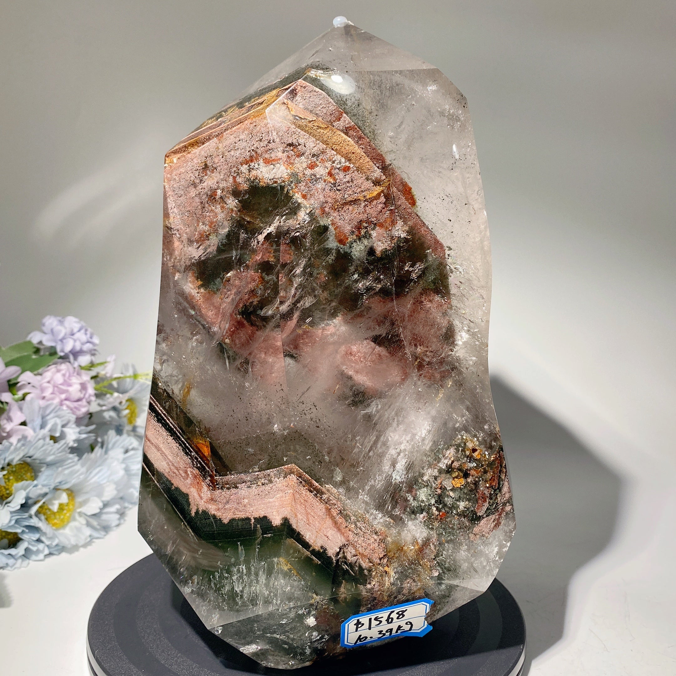 Unique Garden Quartz Crystal Tower 19cm Healing Energy