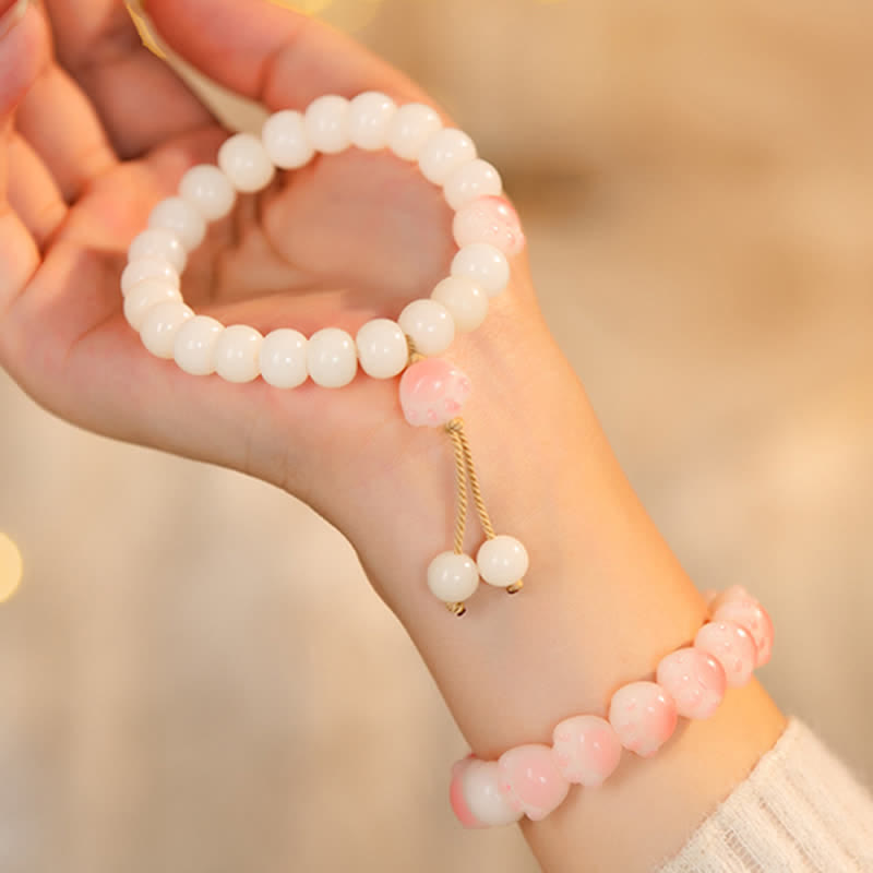 Bracelet unisexe Bodhi Seed Peace pour la protection spirituelle