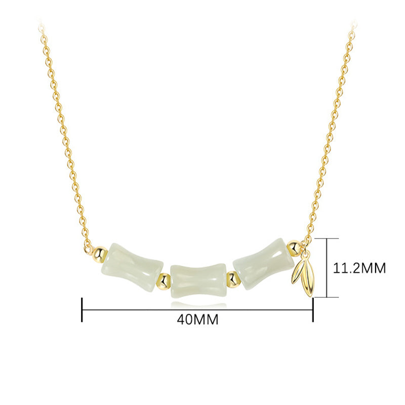 Bracelet de prospérité unisexe en jade Hetian Fu 18 cm