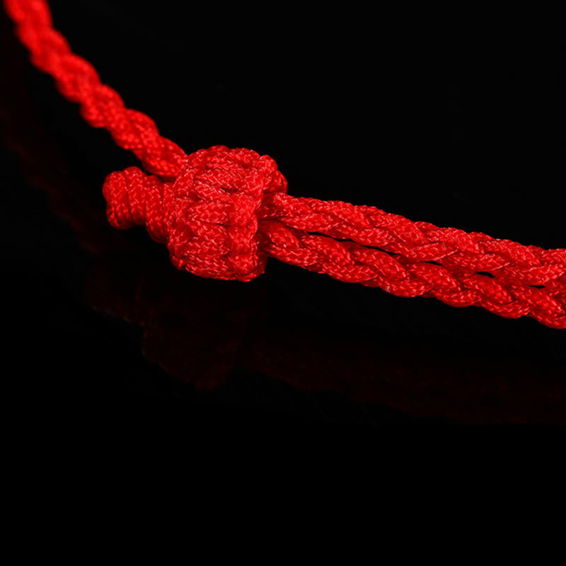 Bracelet unisexe en or rouge 999, motif poisson koï, pour la protection